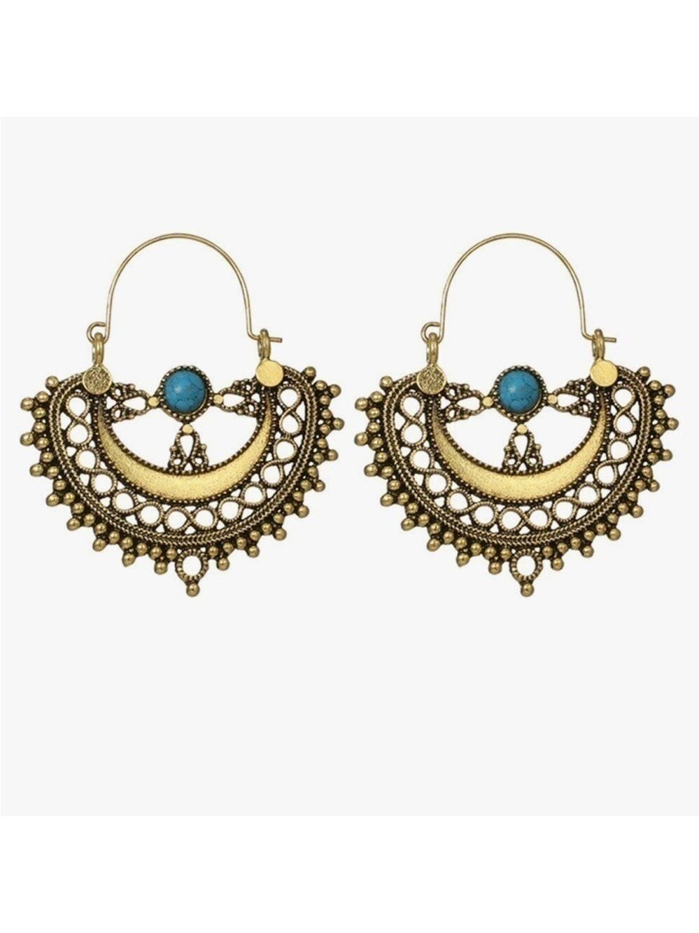 Tribal Hoop Earrings